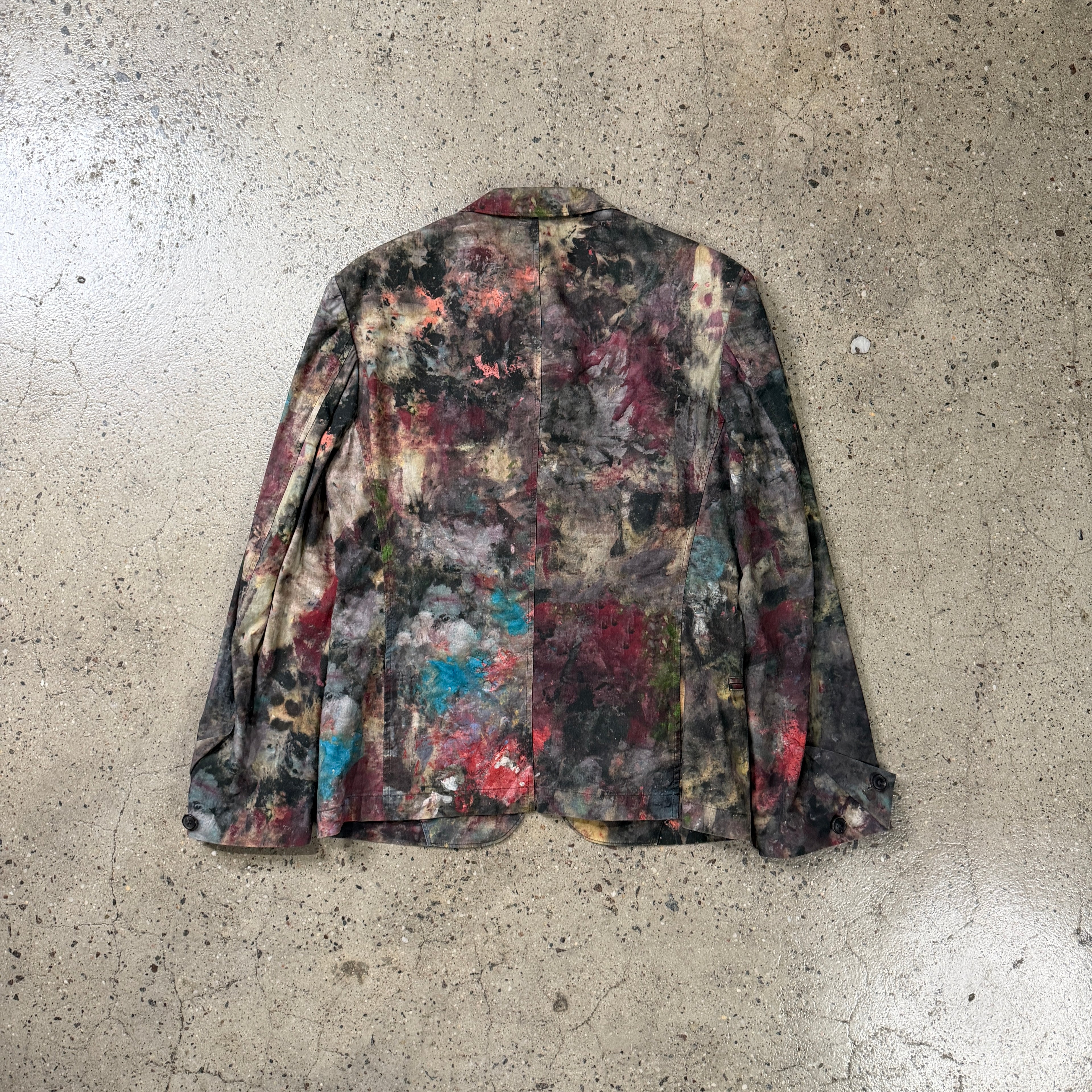 Yohji Yamamoto SS18 Paint Splatter Suit