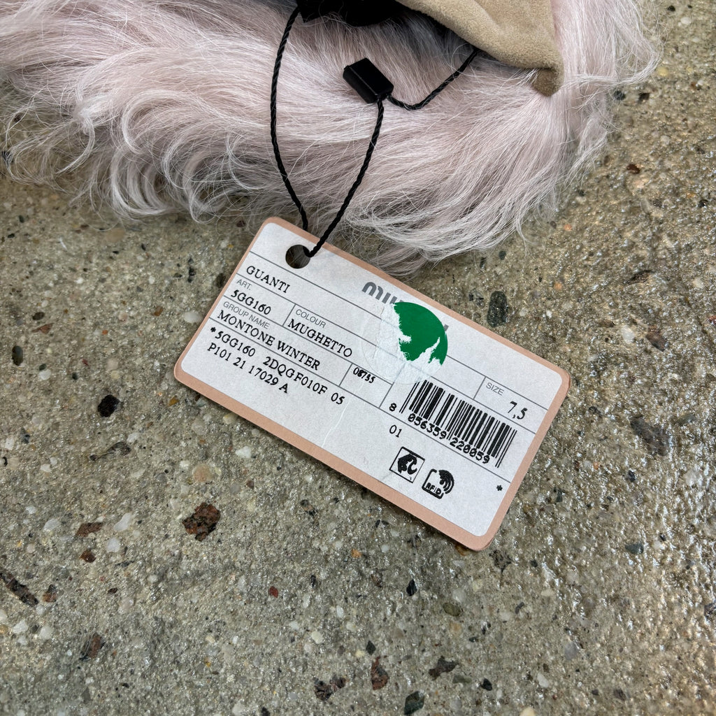 Miu Miu Shearling Gloves