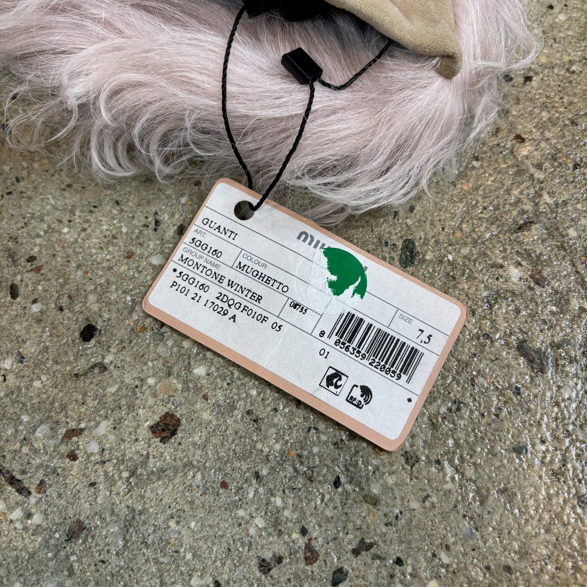 Miu Miu Shearling Gloves