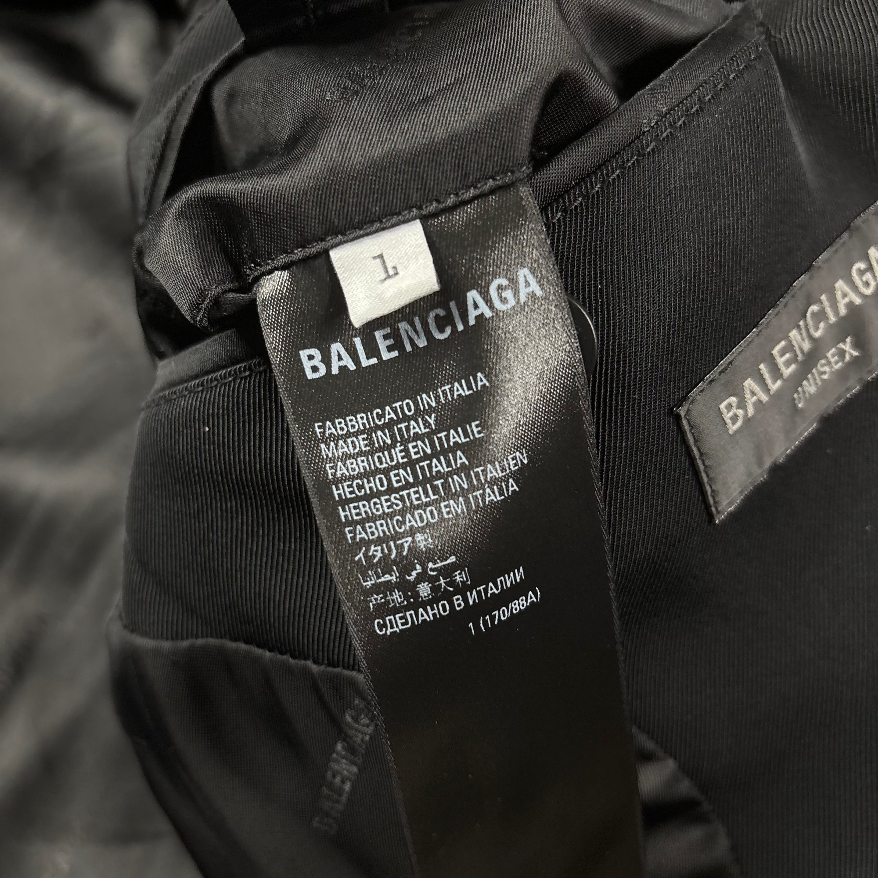 Balenciaga  Weighted Blazer