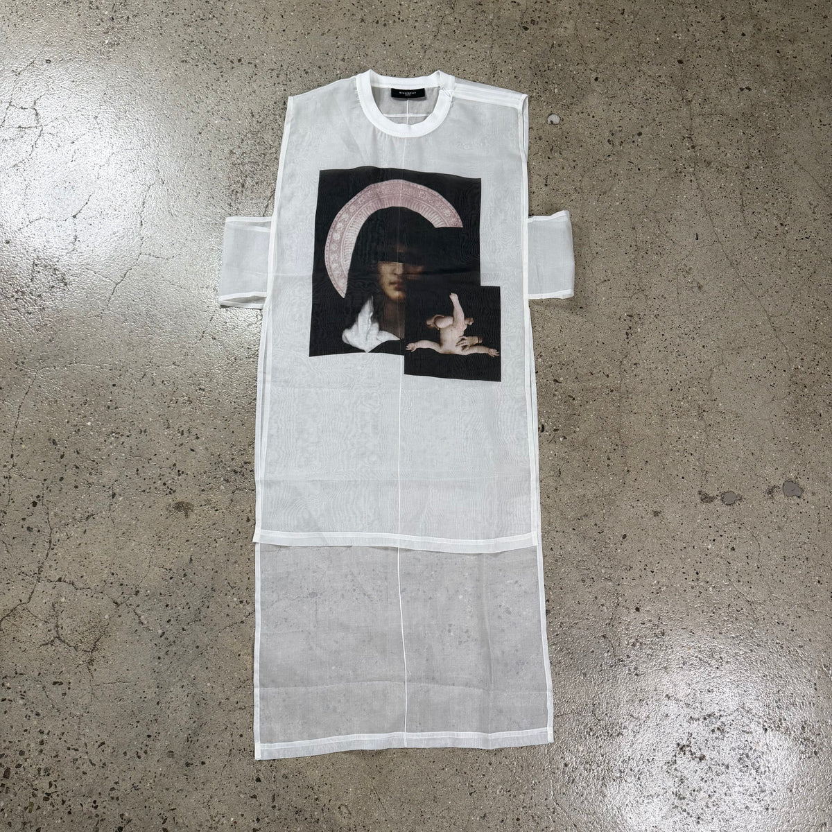 Givenchy SS13 Look 4 Madonna Silk Top