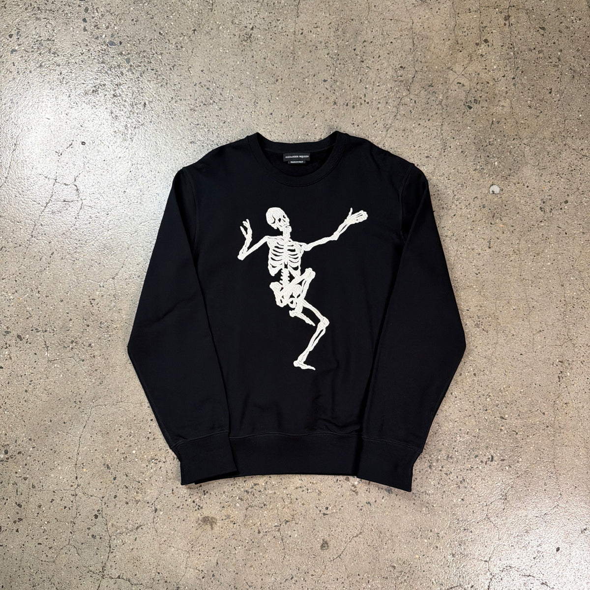 Alexander McQueen FW17 Dancing Skeleton Sweatshirt