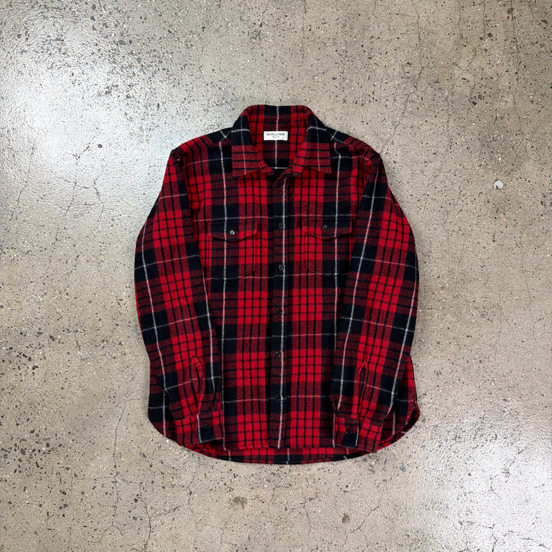 Saint Laurent Wool Flannel