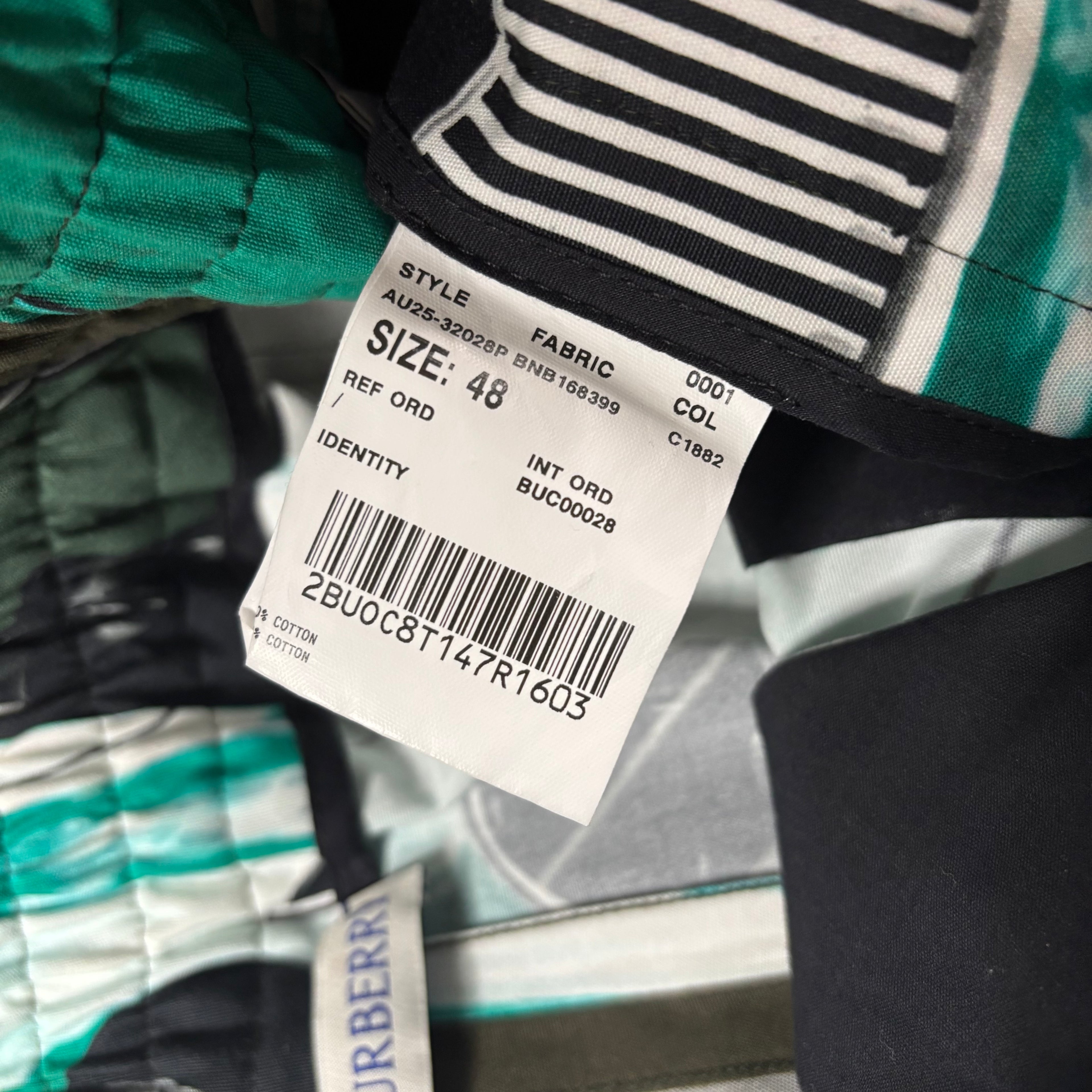 Burberry Car Print Sample Set