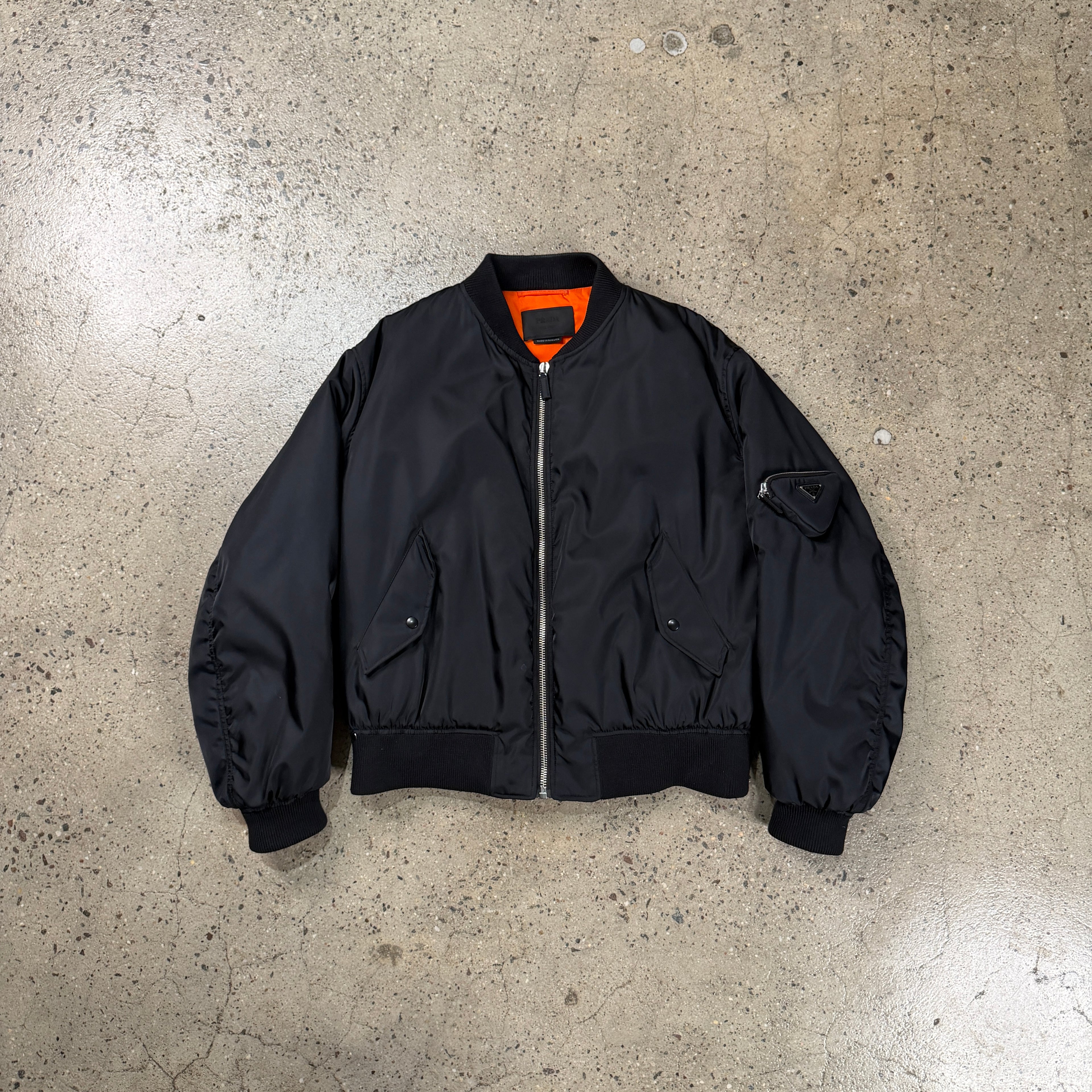 Prada Raf Simons Re-Nylon Bomber Jacket