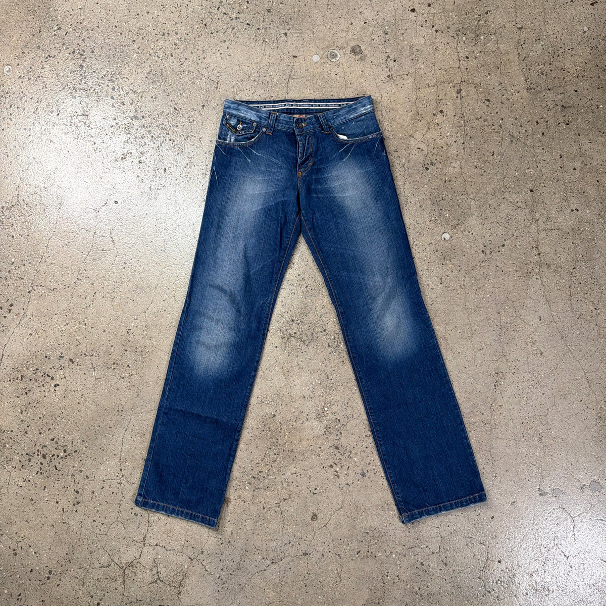 D&G Dolce & Gabbana Winner Blue Denim Jeans