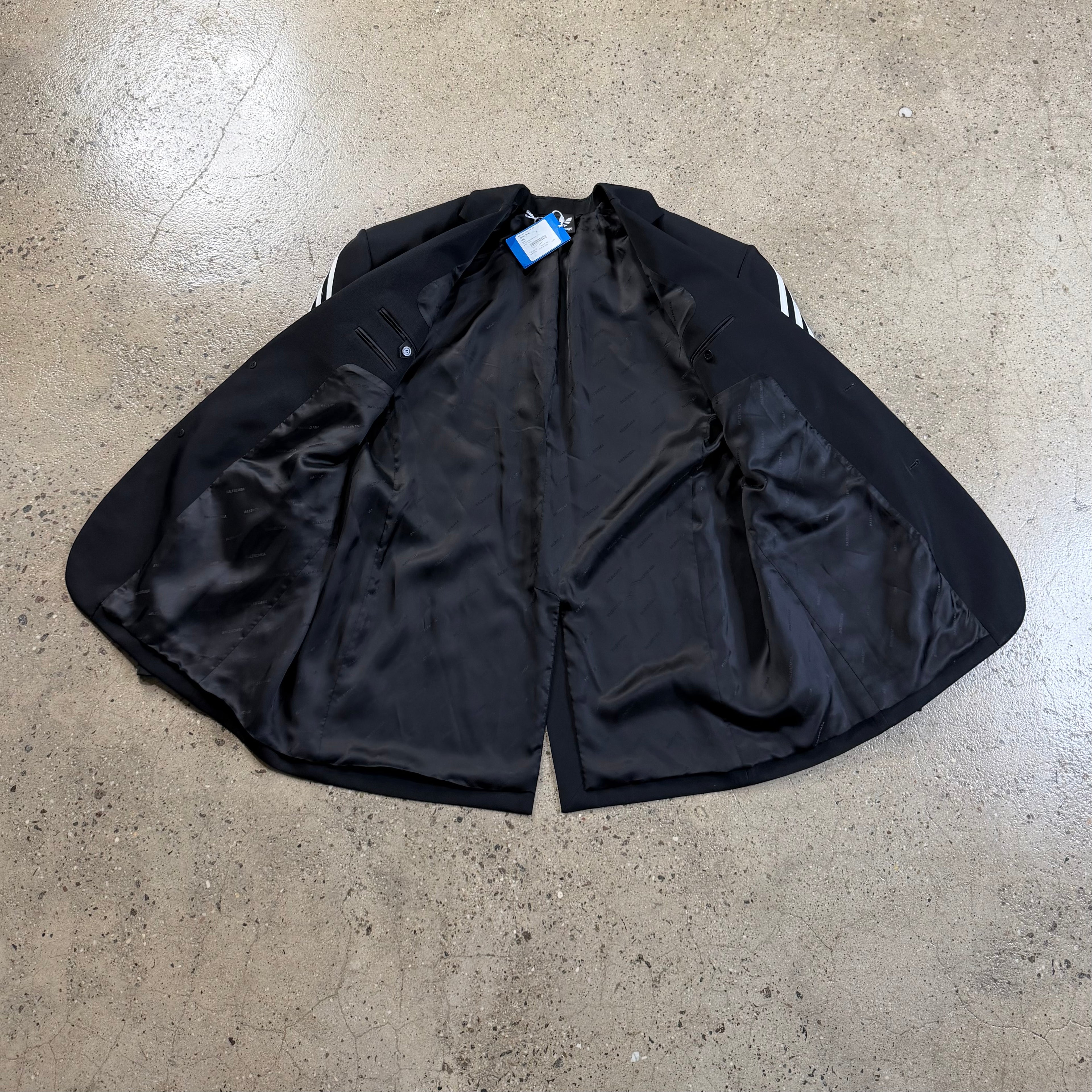 Balenciaga Adidas Striped Blazer