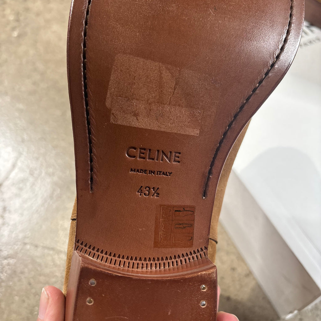 Celine Camargue Camel Jacno Boots