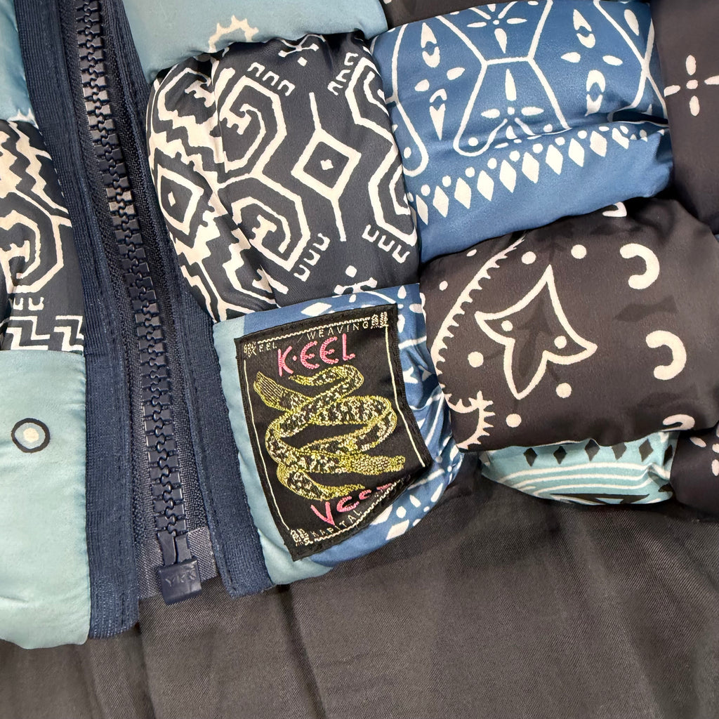 Kapital Reversible Woven Puffer Vest