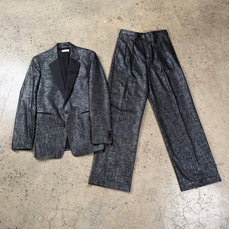 Dries Van Noten Glitter Tuxedo Suit
