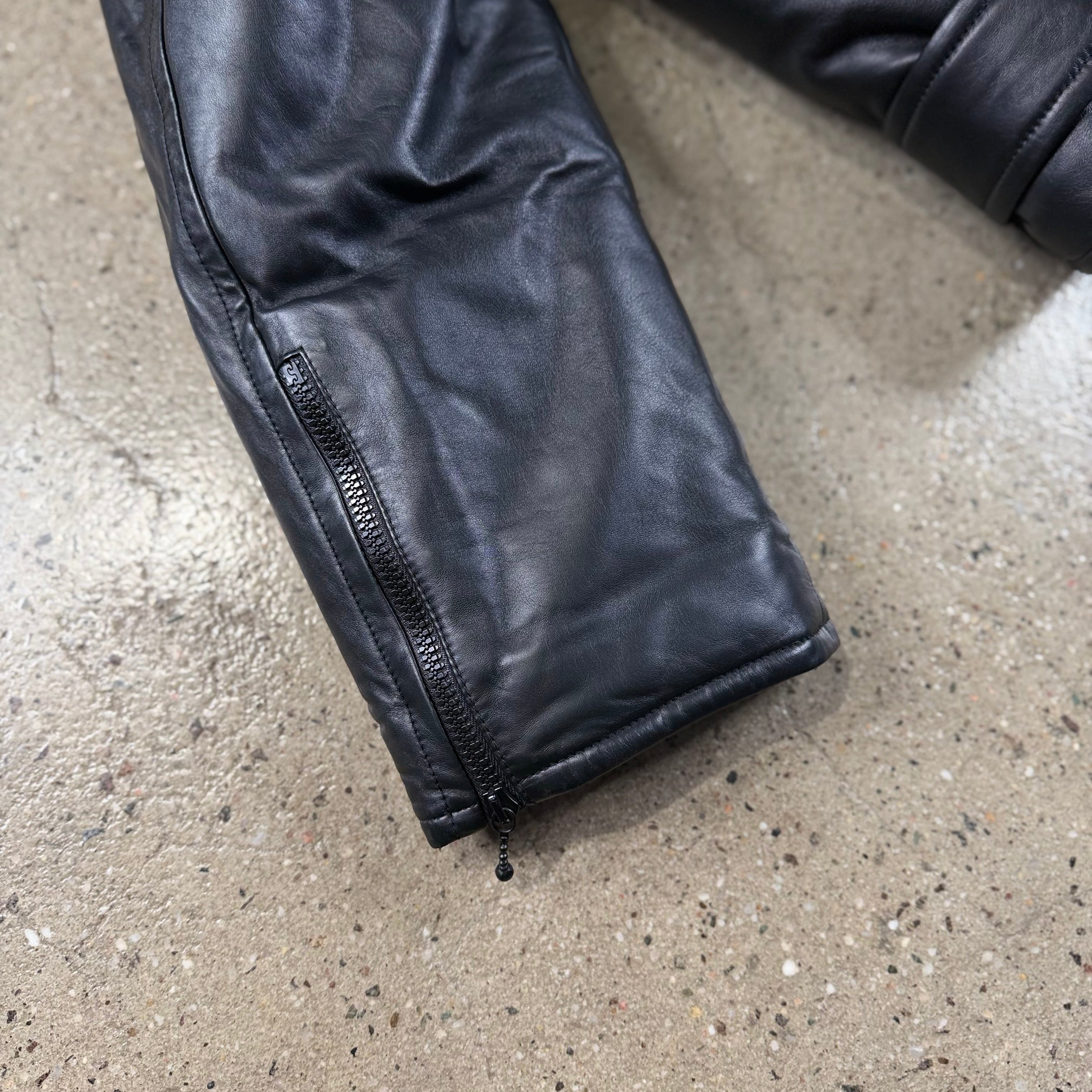 Louis Vuitton Leather Puffer Perfecto Jacket