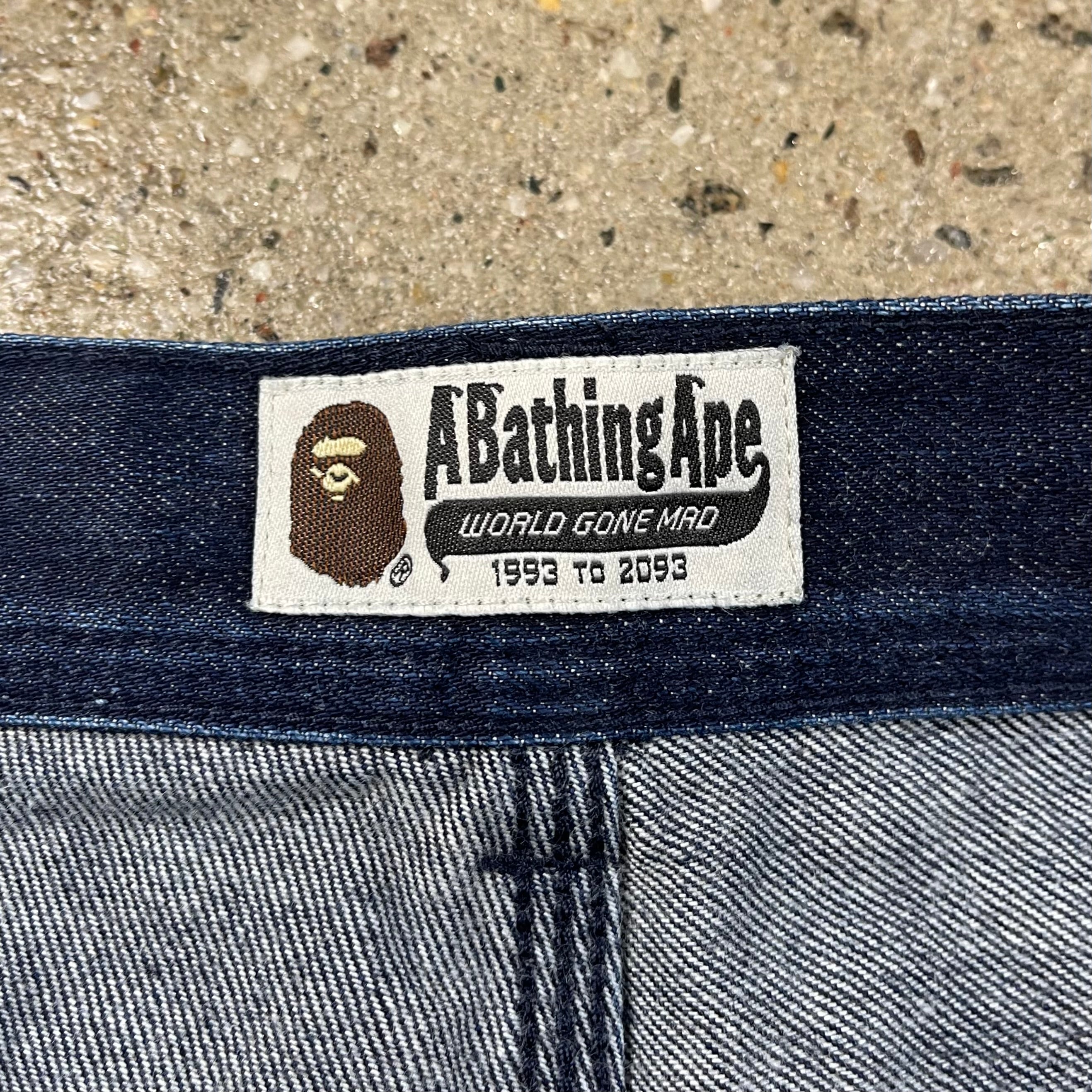 Bape Carpenter Denim Pants