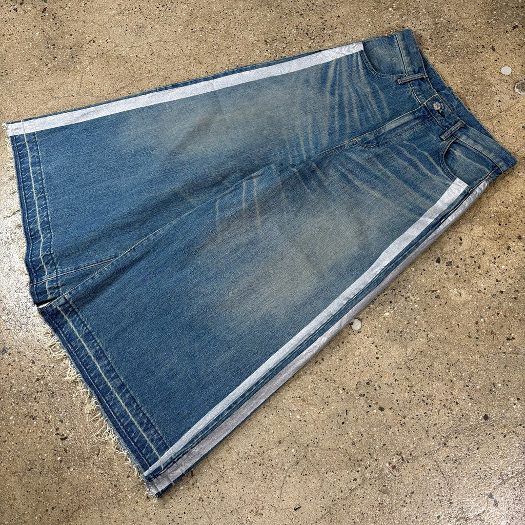 Hysteric Glamour 3/4 Wide Cut Kinky Jeans