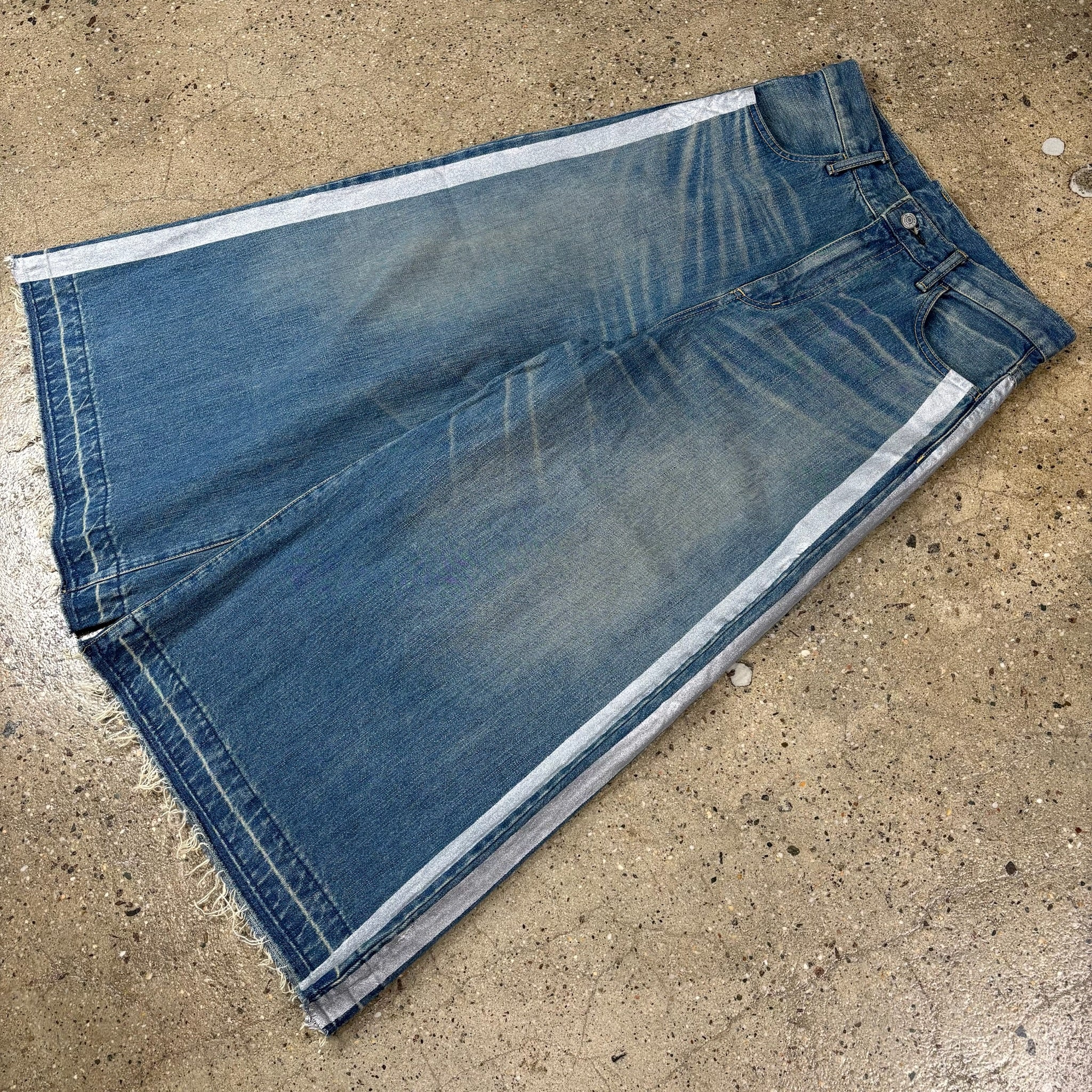 Hysteric Glamour 3/4 Wide Cut Kinky Jeans