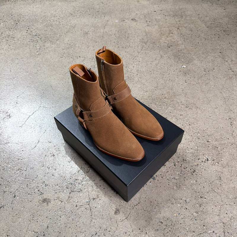Saint Laurent SS16 Wyatt 40 Harness Boots
