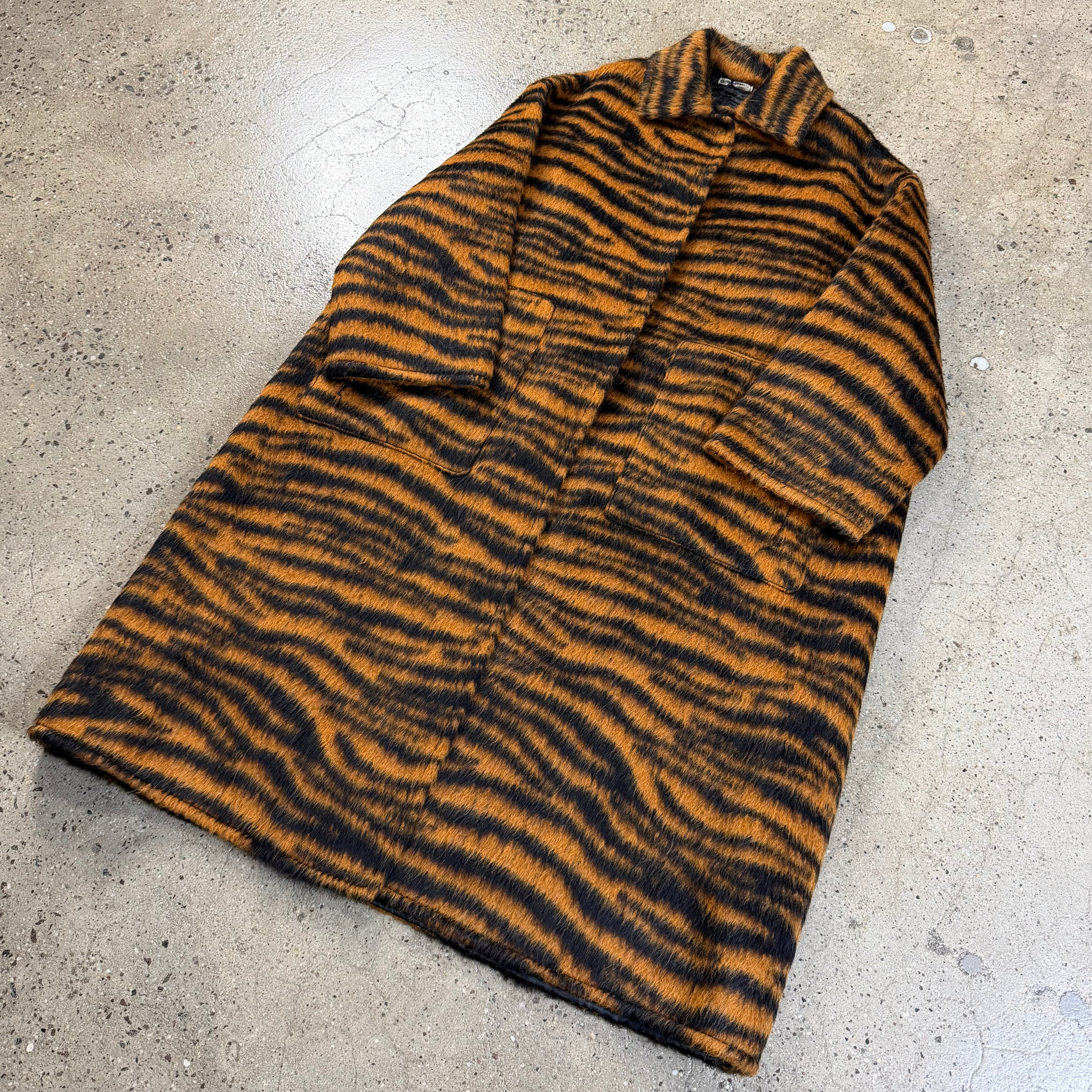 Bottega Veneta Tiger Stripe Coat