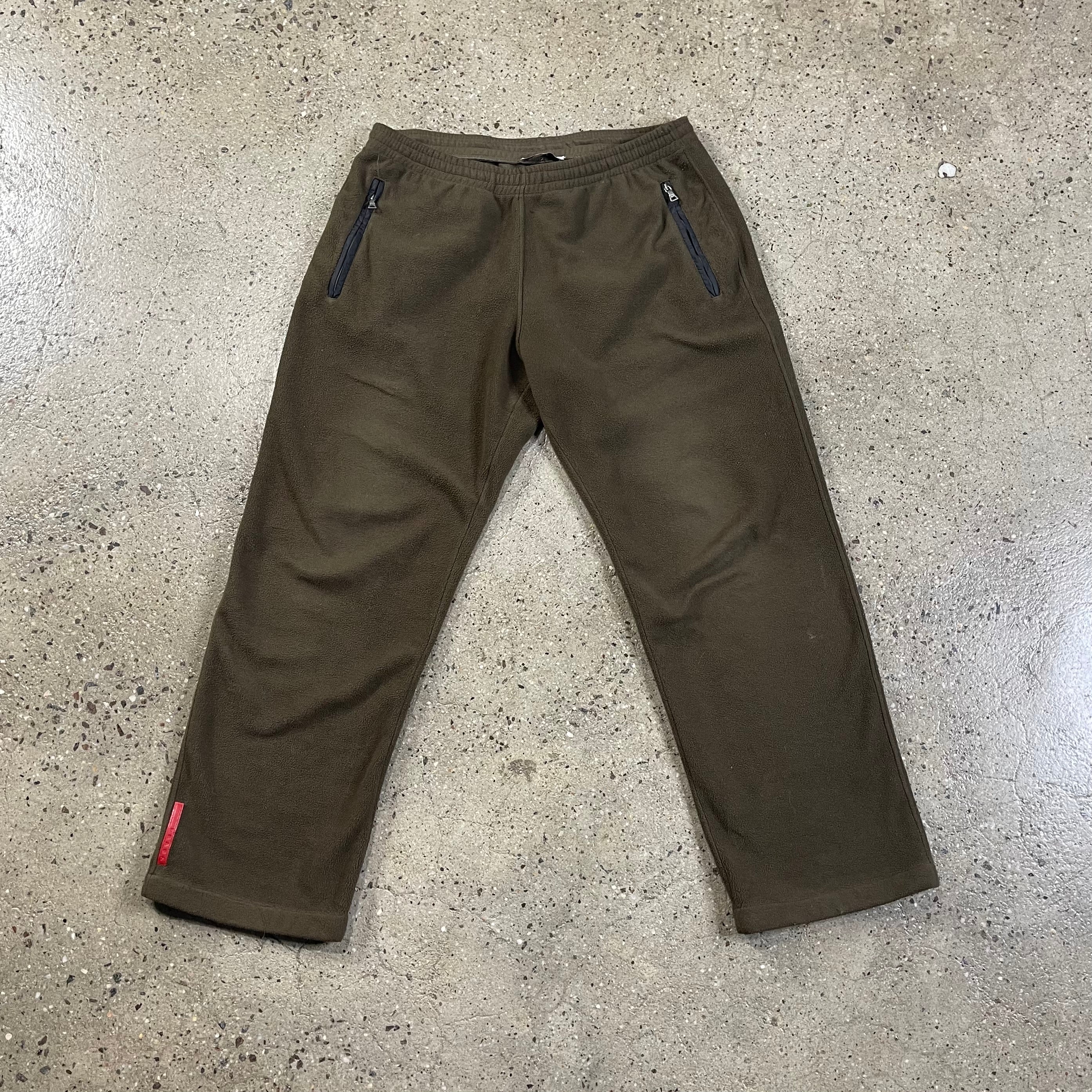 Prada Vintage Fleece Pants