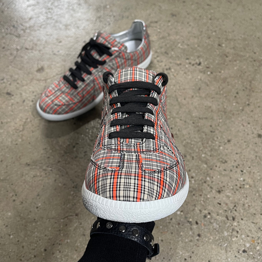 Maison Margiela Plaid Gat Sneakers