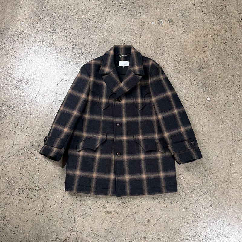 Maison Margiela X Pendleton Double Breasted Coat