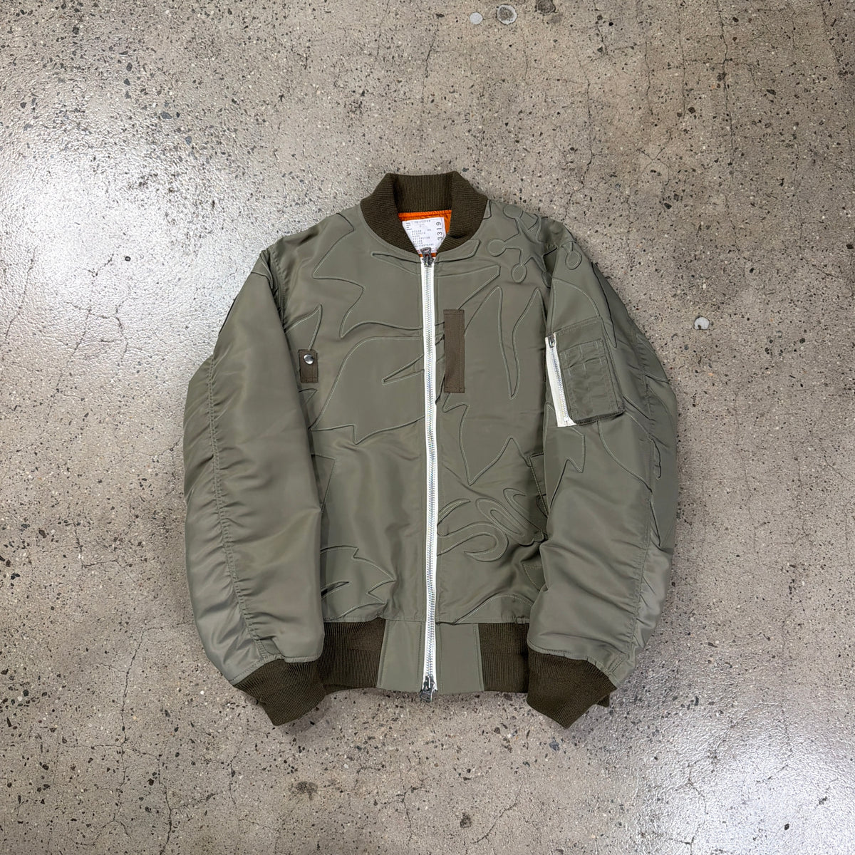 Sacai Embroidered Bomber Jacket