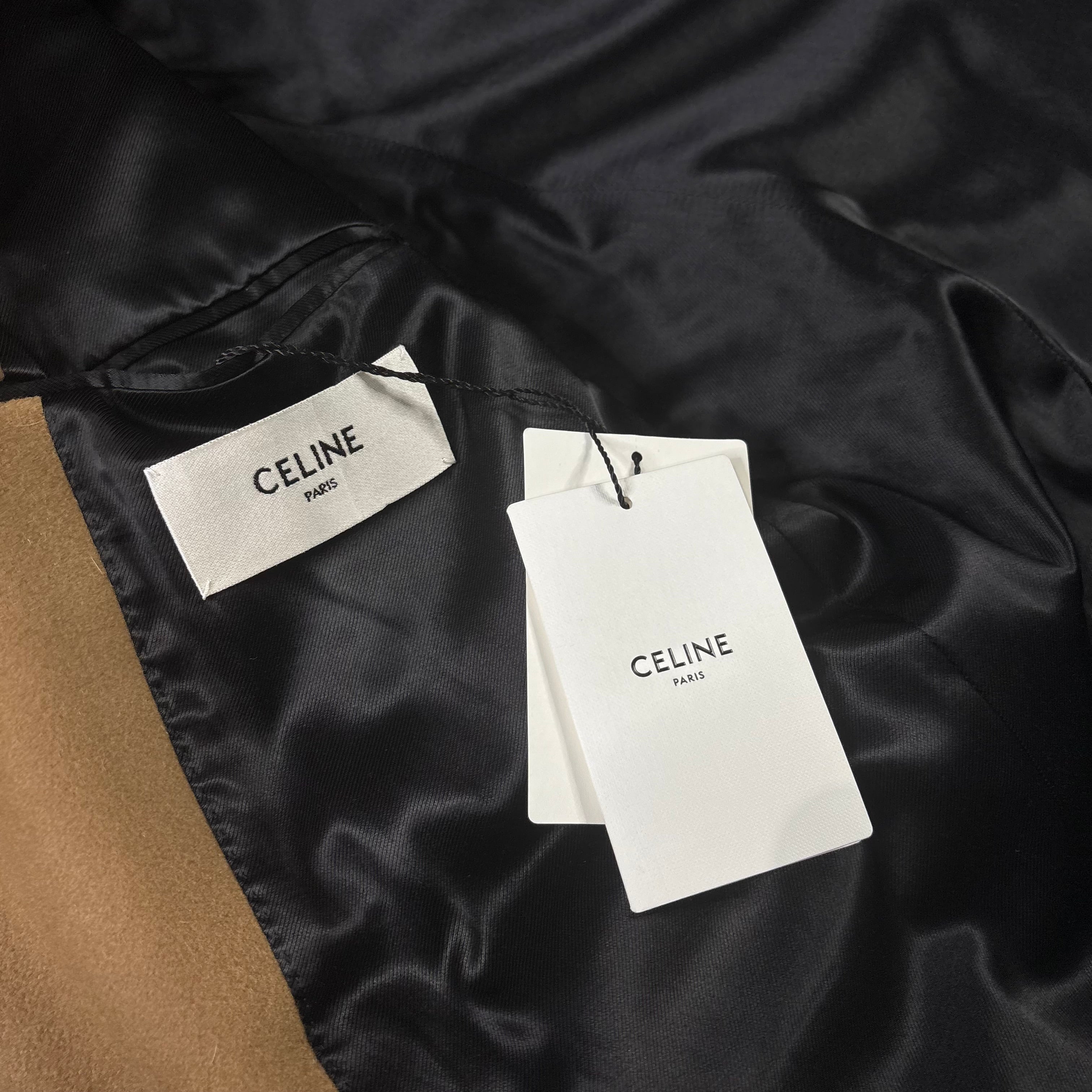 Celine  Chesterfield Cashmere Coat 
