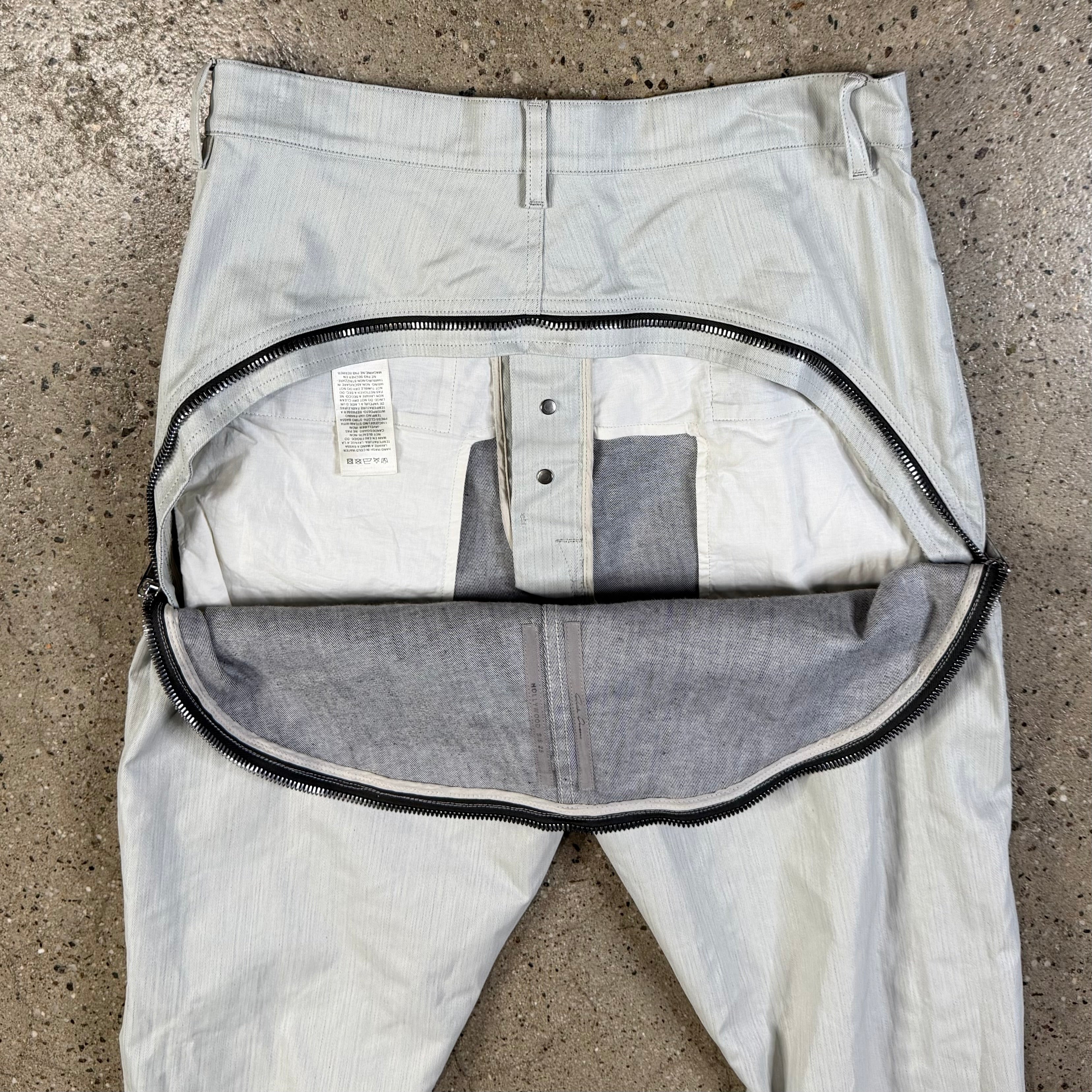Rick Owens Painted Bolan Jeans