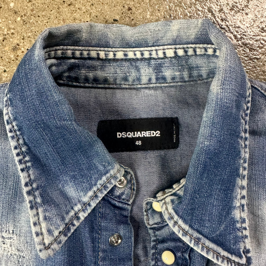 Dsquared Western Denim Shirt