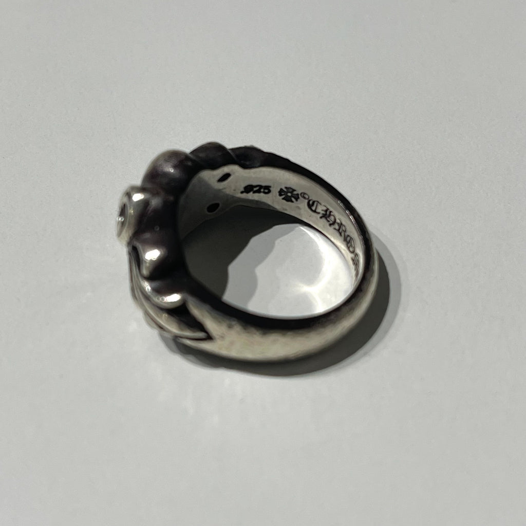 Chrome Hearts  Heart Fleur Ring