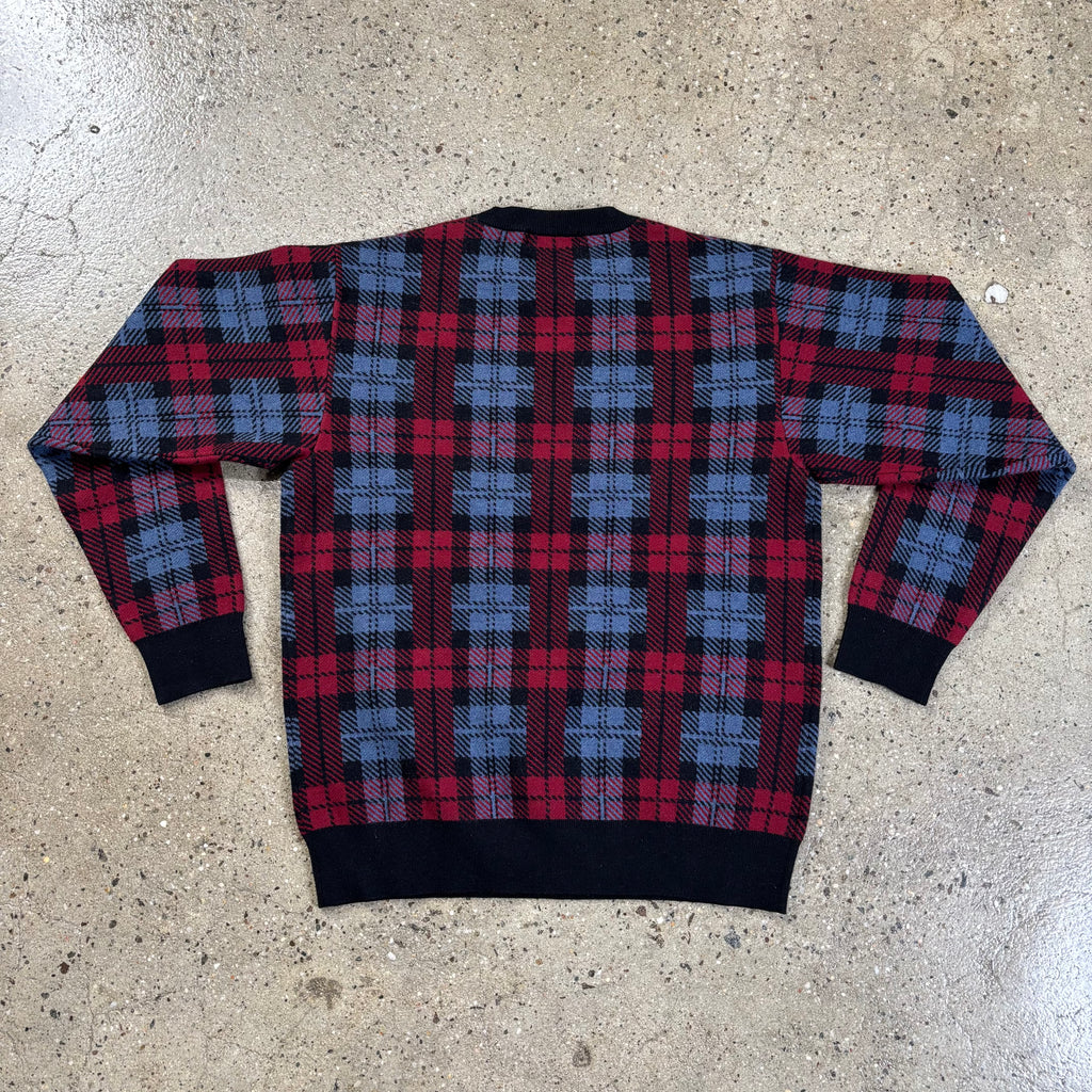 Hysteric Glamour Plaid Knit Sweater