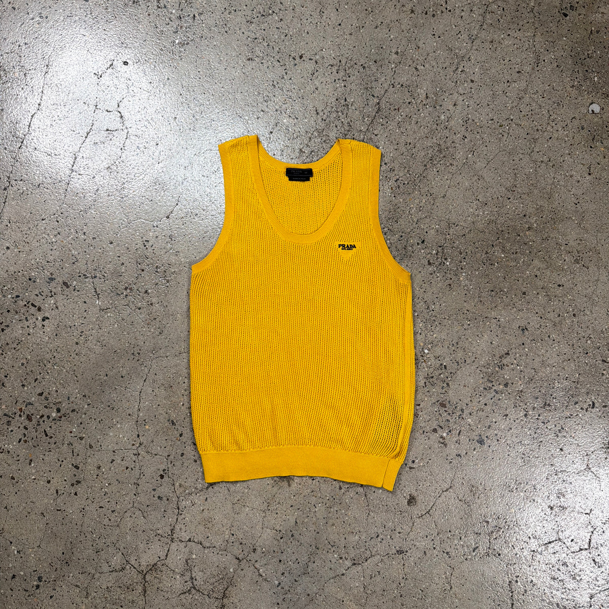 Prada Mesh Knit Top