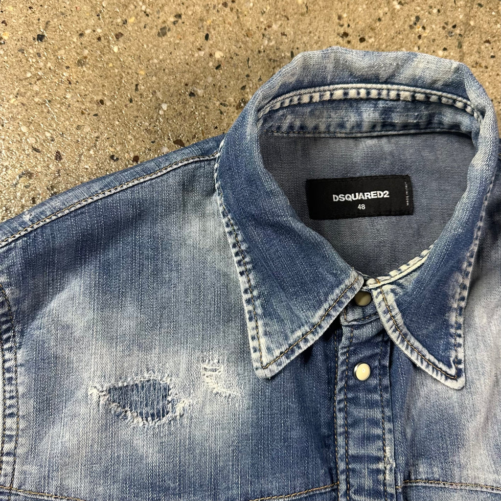 Dsquared Western Denim Shirt