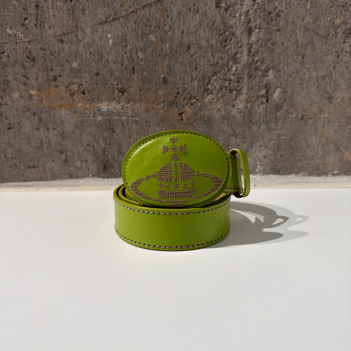Vivienne Westwood Embroidered Logo Belt