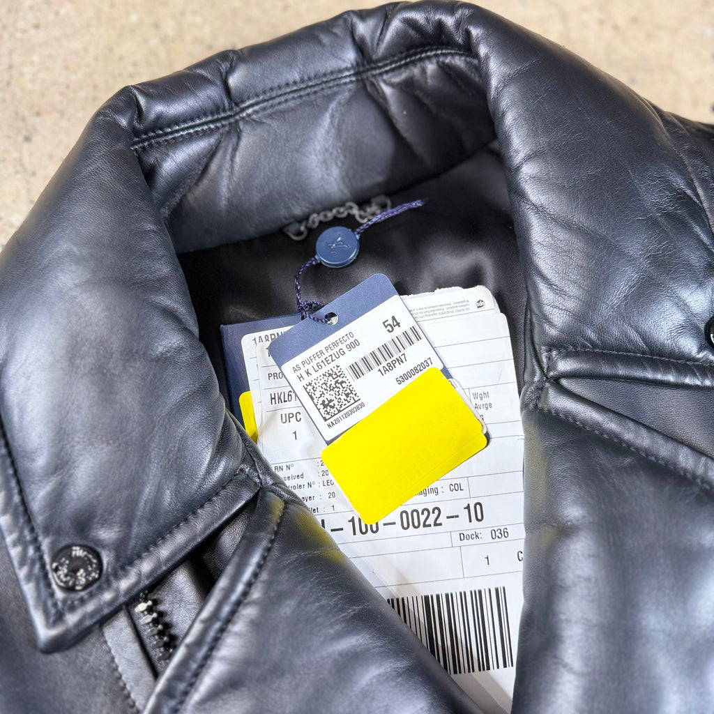 Louis Vuitton Leather Puffer Perfecto Jacket