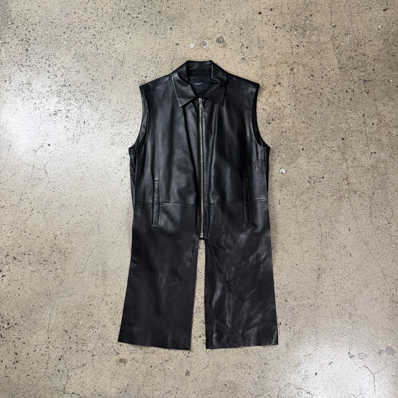 Givenchy SS13 Look 34 Leather Runway Vest