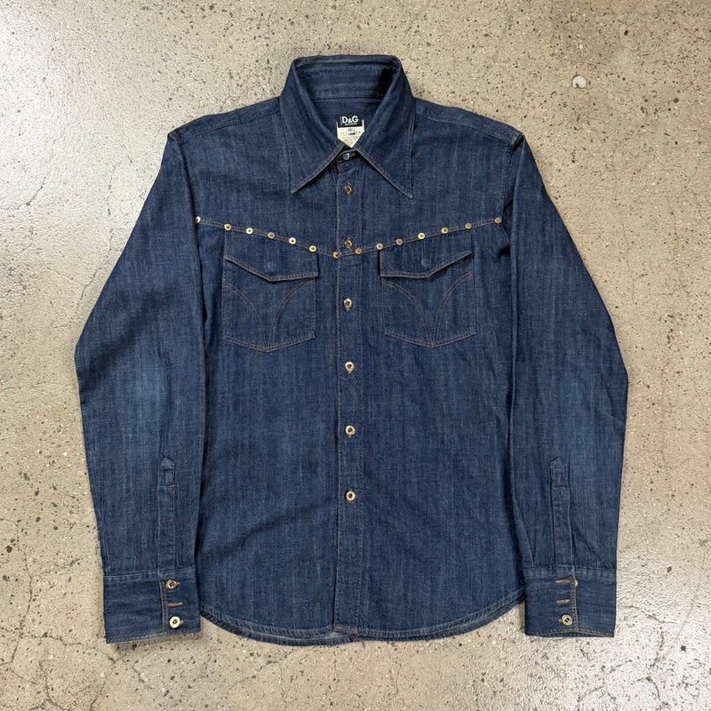 Dolce&Gabbana Western Denim Shirt