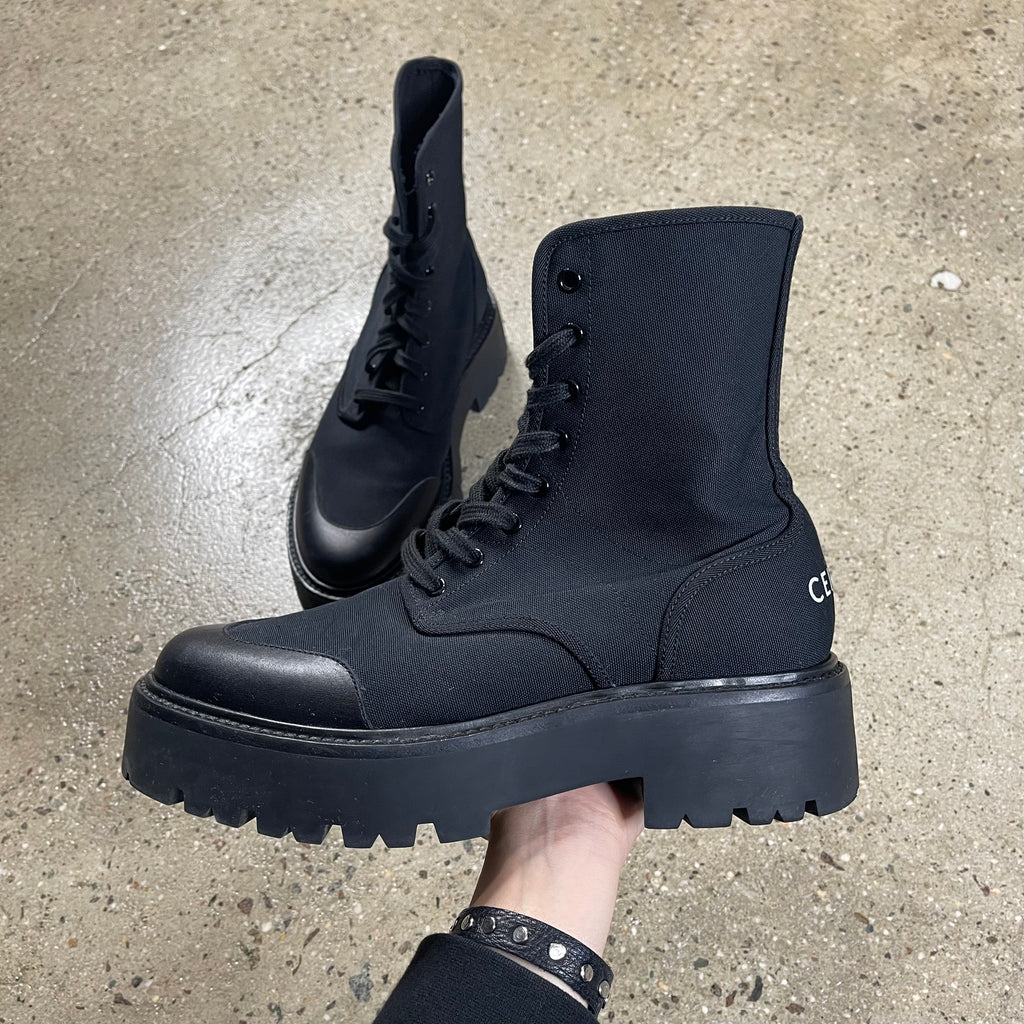 Celine Combat Boots