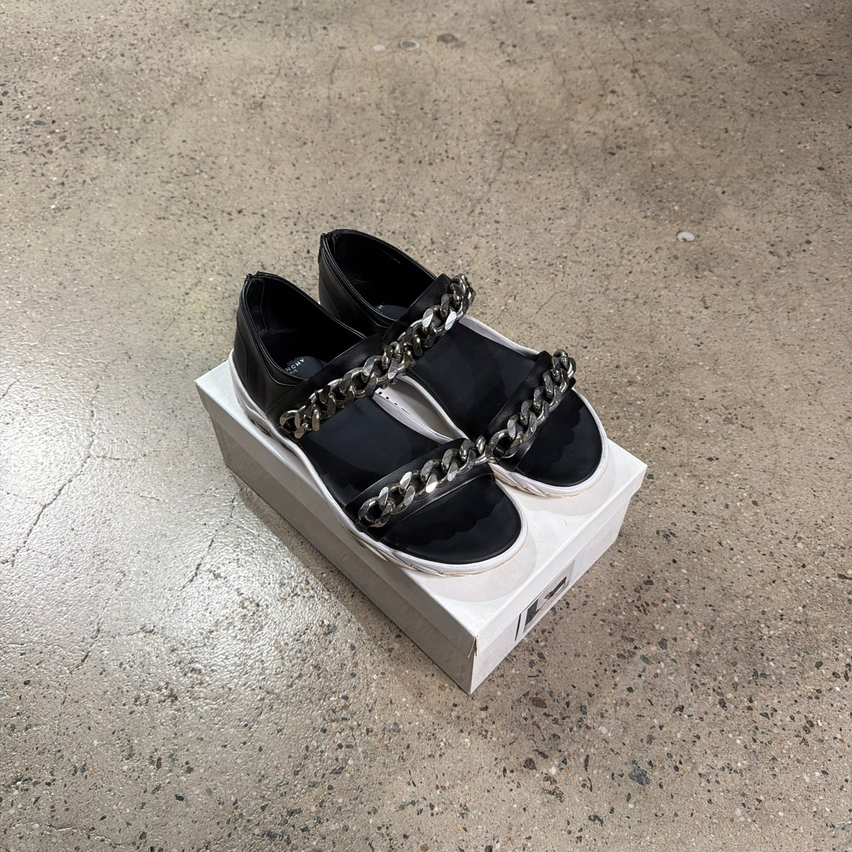 Givenchy SS11 Chain Strap Sandals