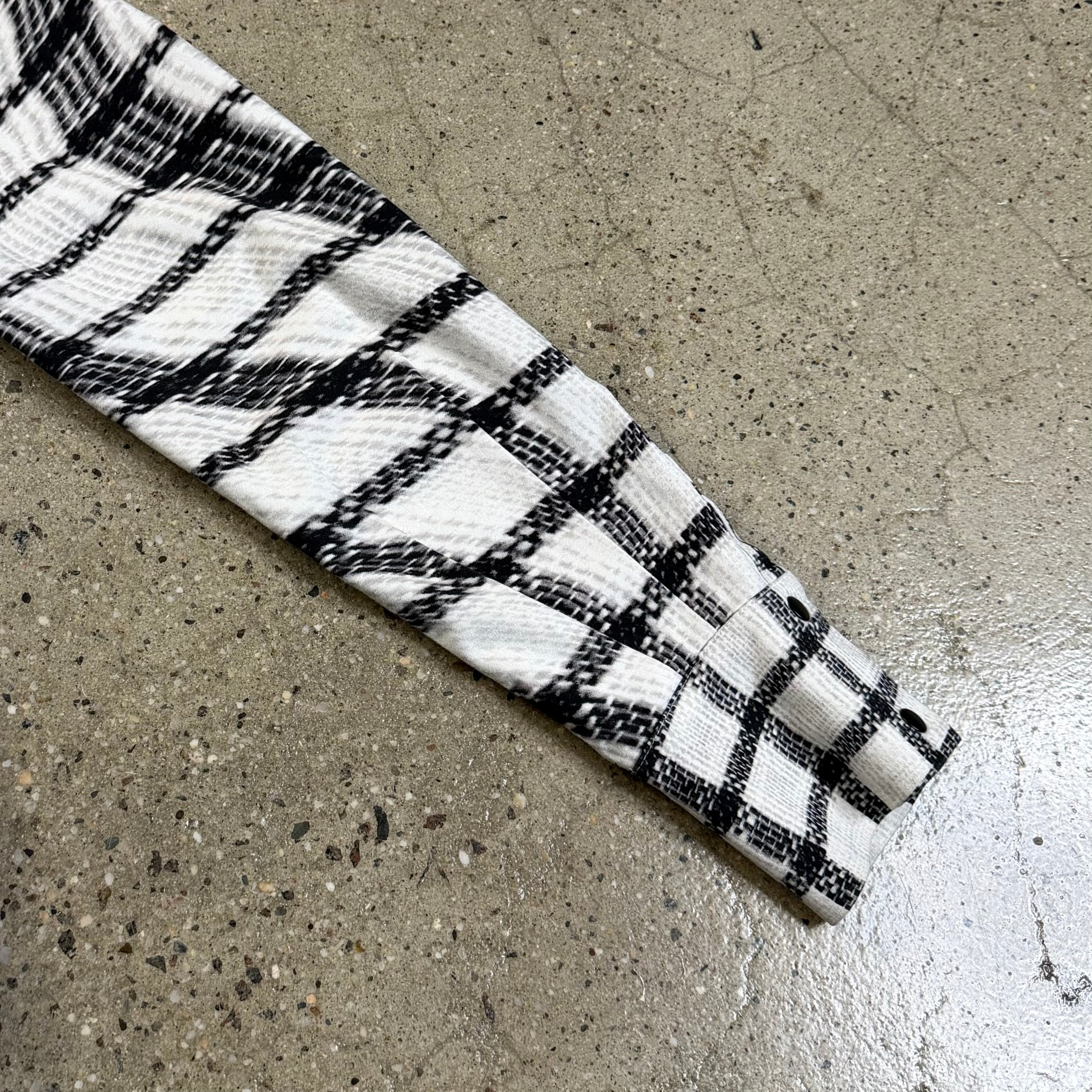 Bianca Saunders Rowdy Check Print Shirt