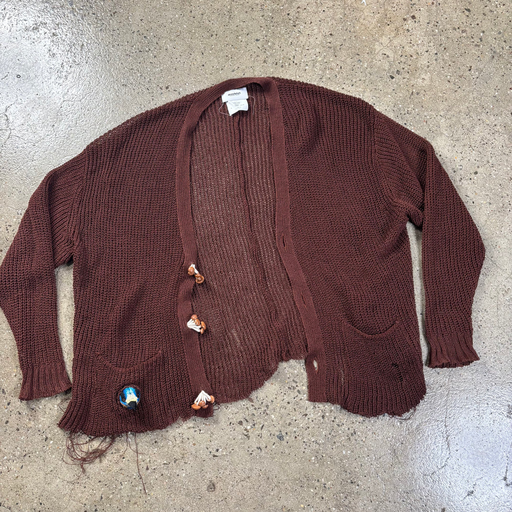 Doublet Wood Yarn Cardigan