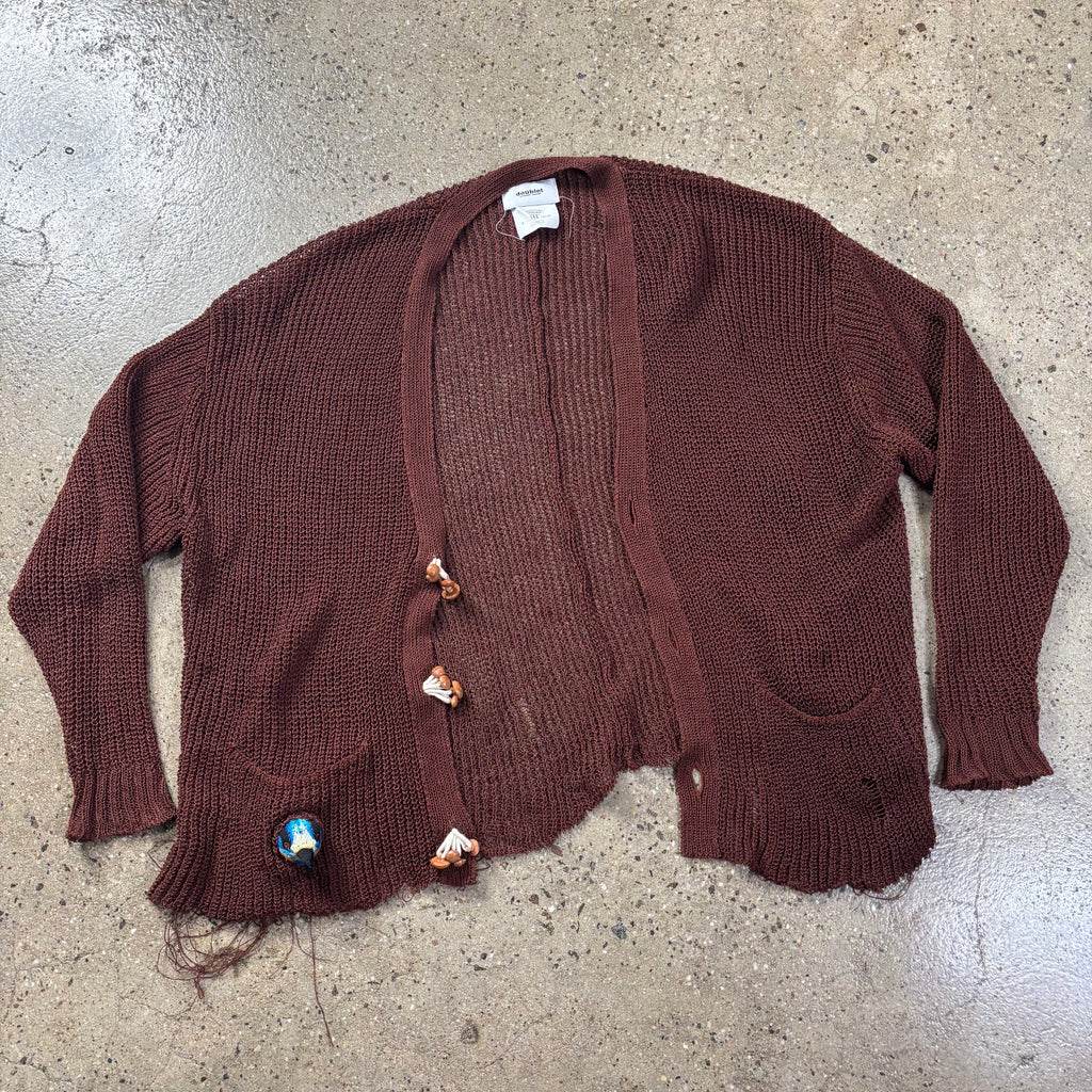 Doublet Wood Yarn Cardigan