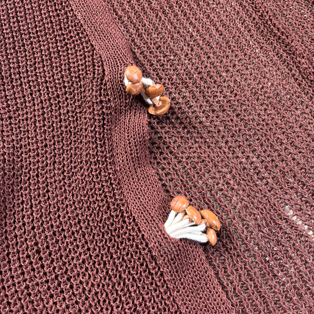 Doublet Wood Yarn Cardigan