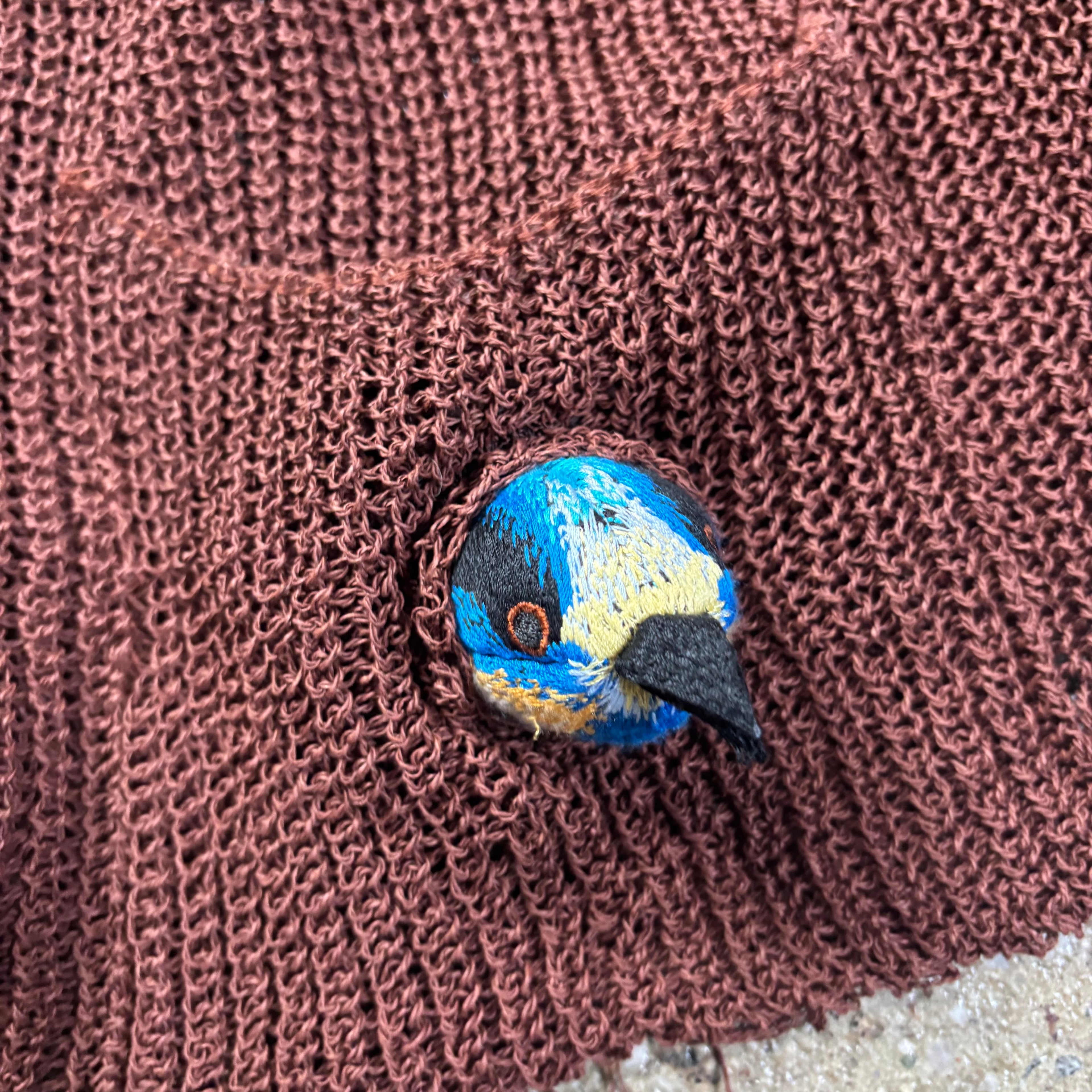 Doublet Wood Yarn Cardigan