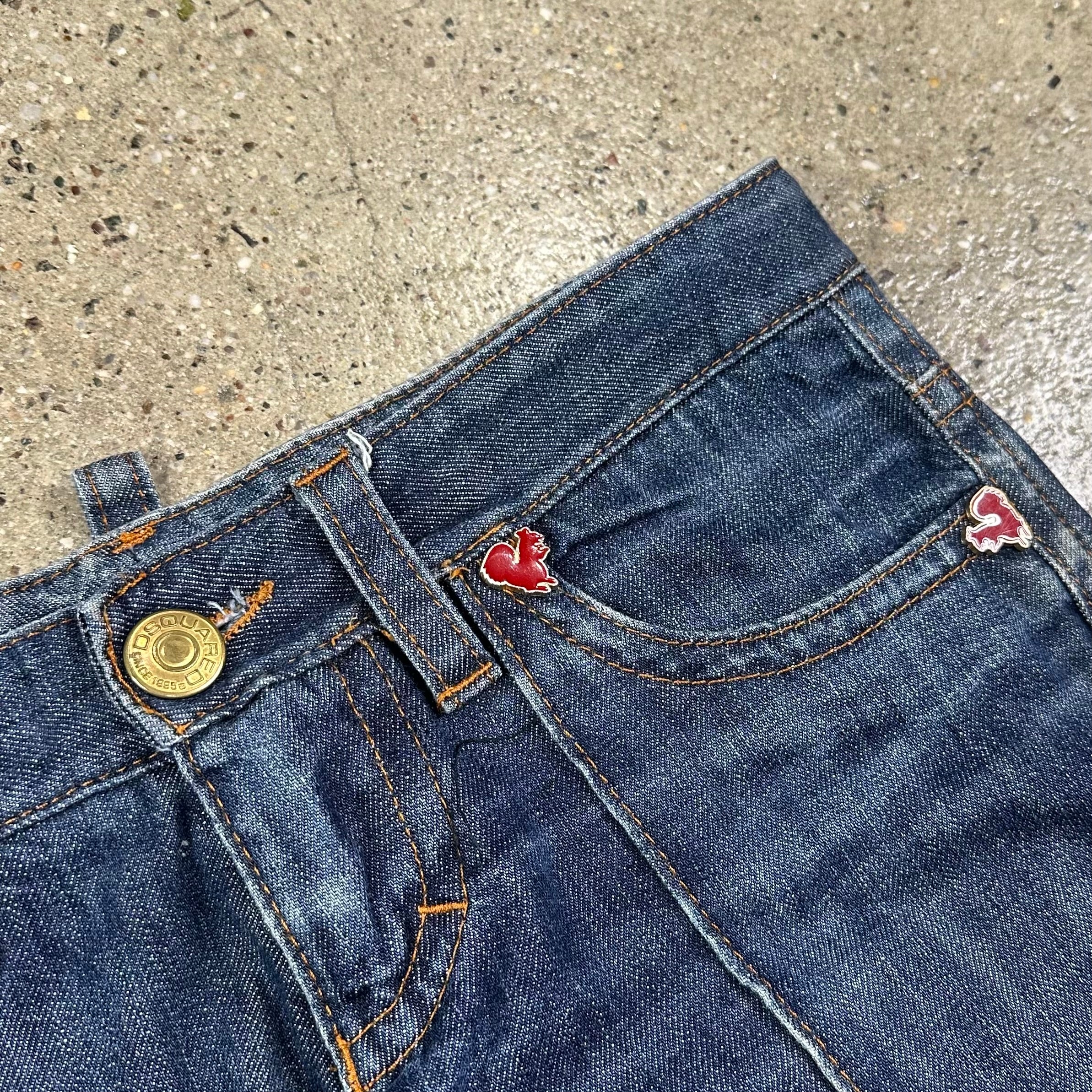 Dsquared Pleated Jeans