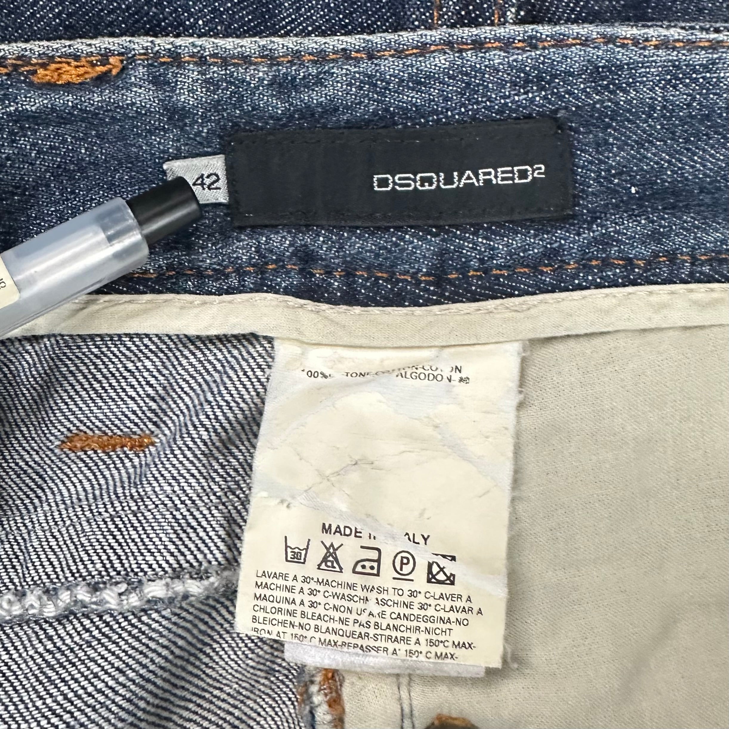 Dsquared Pleated Jeans