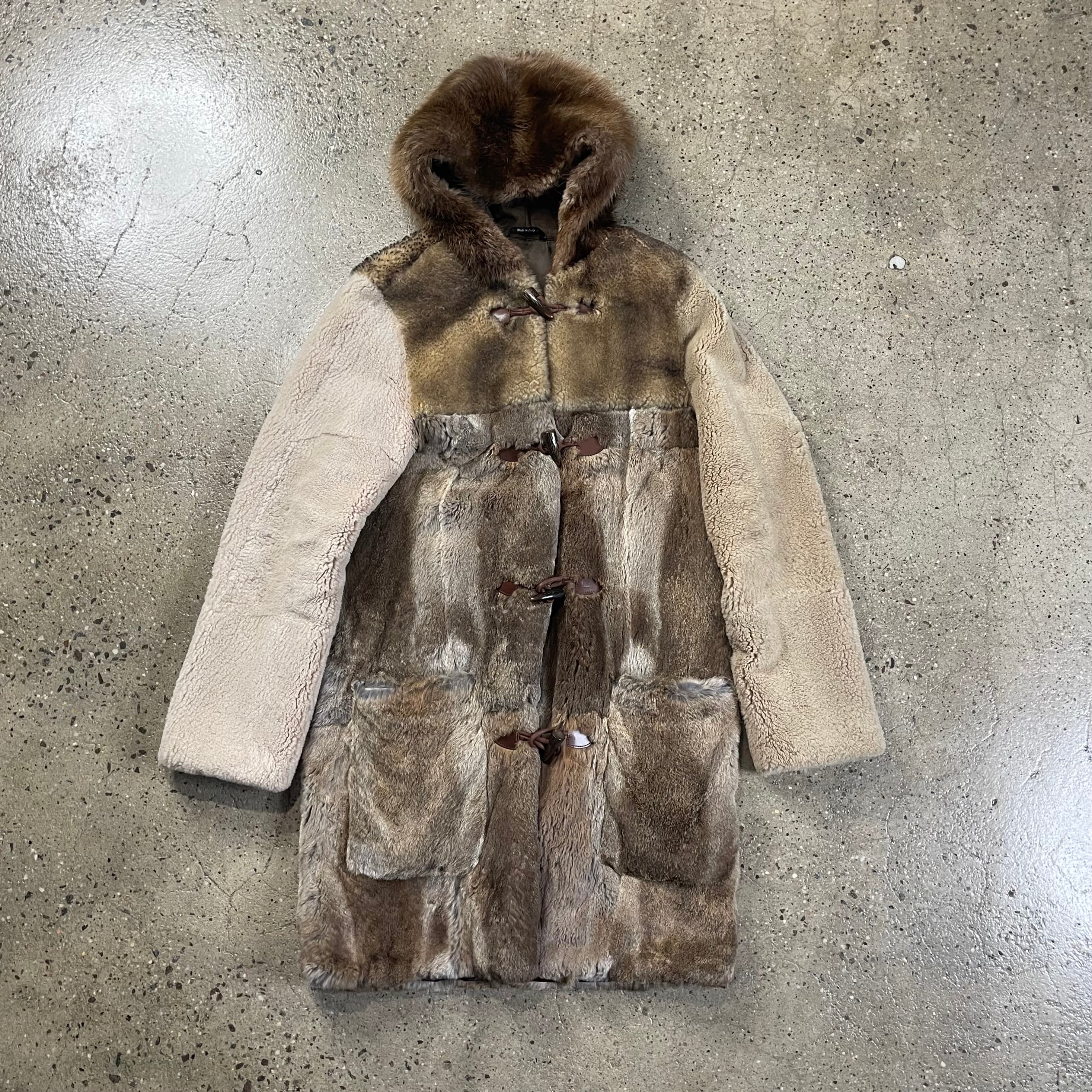 Maison Margiela Multi-Fur Coat