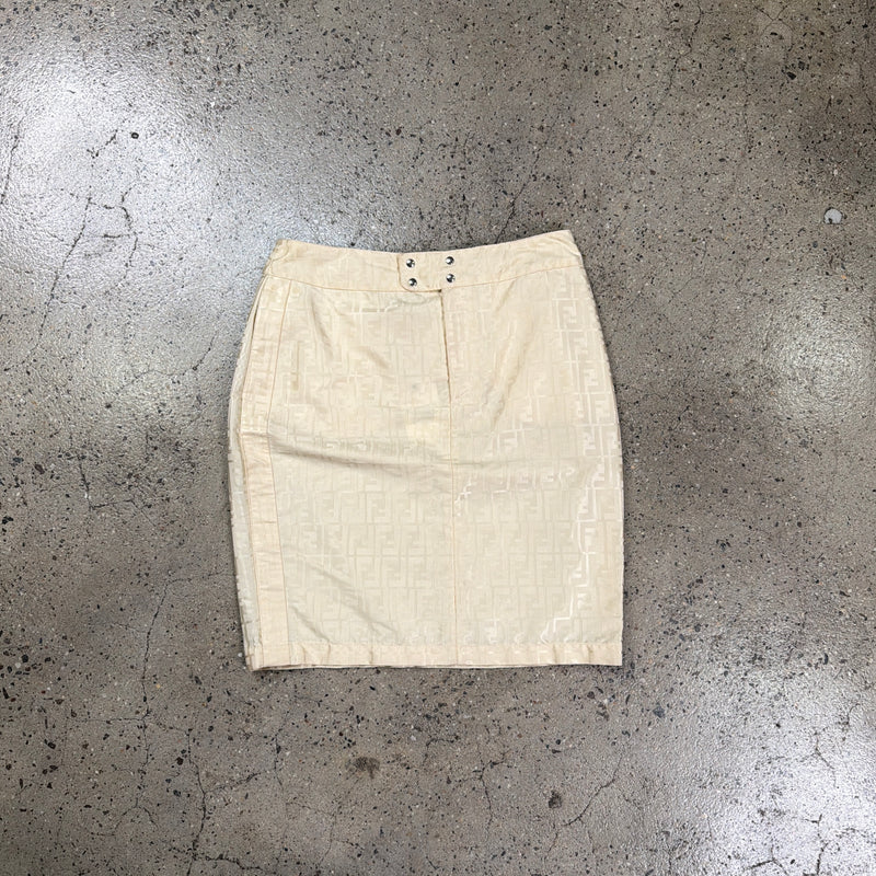 Fendi Zucca Monogram Skirt