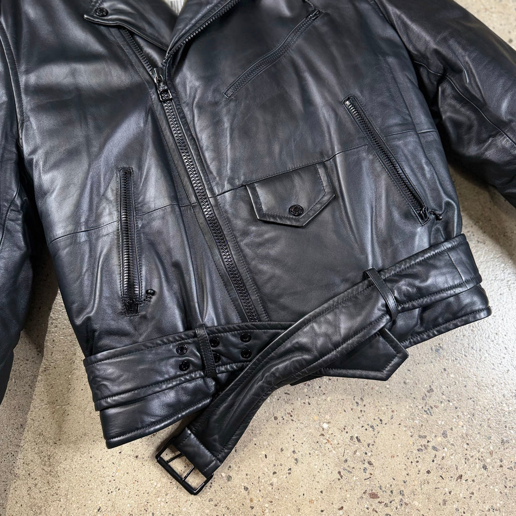 Louis Vuitton Leather Puffer Perfecto Jacket