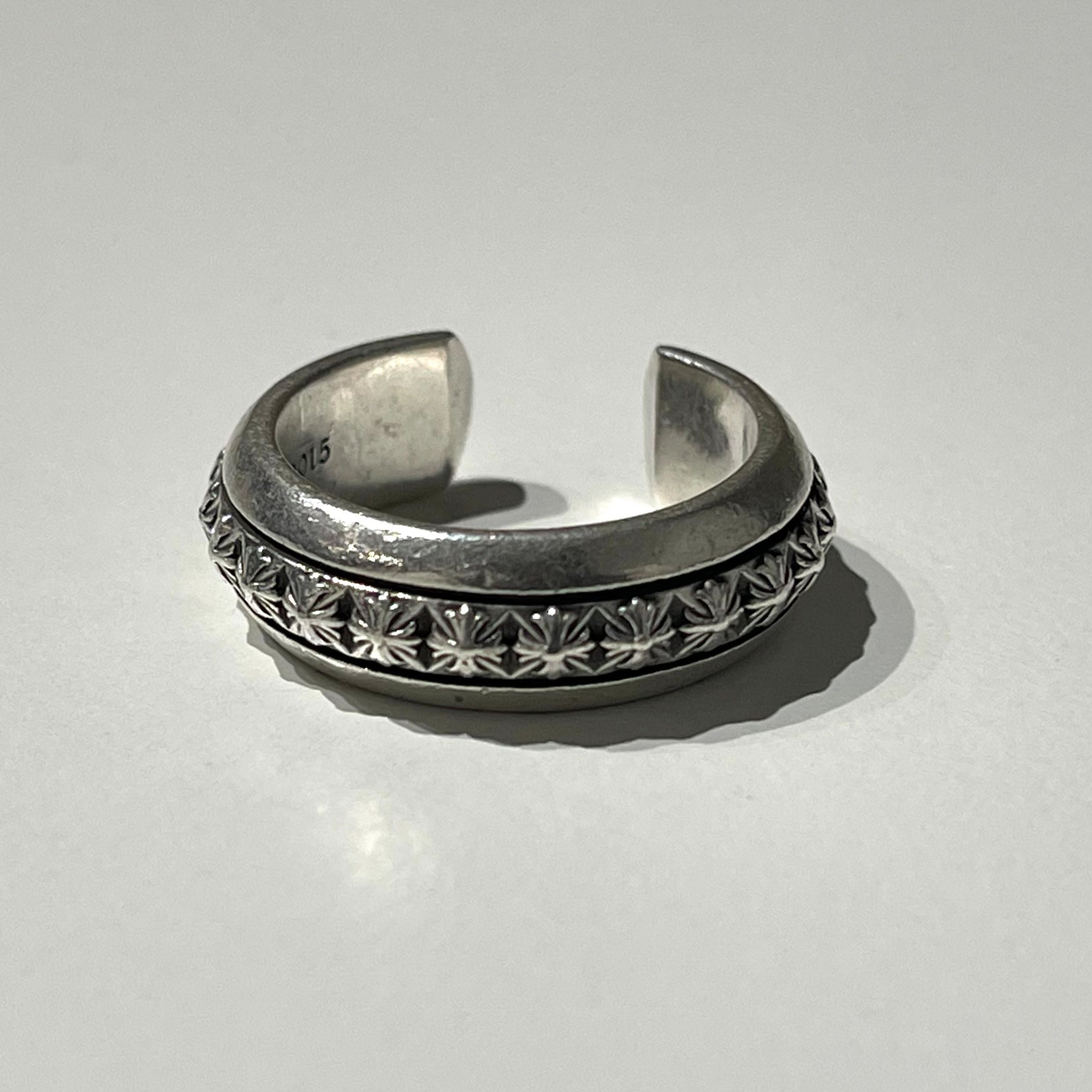 Chrome Hearts  Studded Scroll Ring