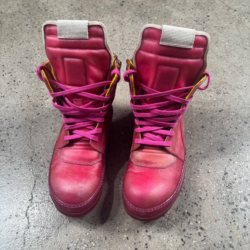 Rick Owens SS23 Edfu Geobasket Sneakers