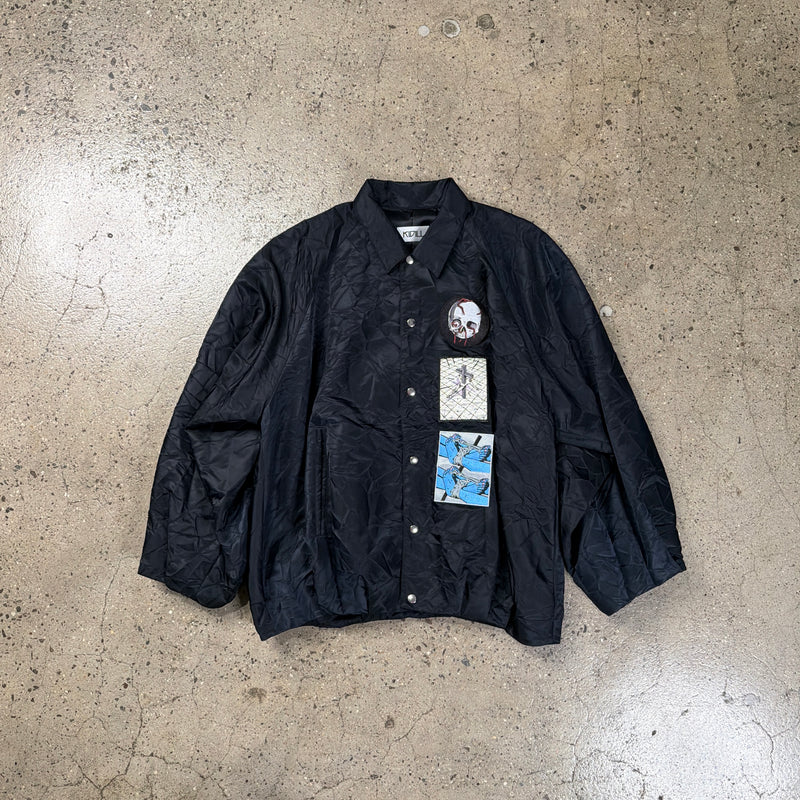 Kidill Wrinkled Bomber Jacket